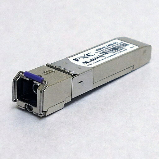 FXC MGB-SLX40B-SC-ASB5 1000BASE-LX SMF SC 1芯(40km/ TX1550nm) SFP モジュール + 同製品SB5バンドル FXC MGB-SLX40B-SC-ASB5 1000BASE-LX SMF SC 1芯(40km/ TX1550nm) SFP モジュール + 同製品SB5バンドル