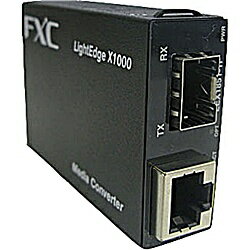 FXC LEX1841-1F 10BASE-T/ 100BASE-TX to 100BASE-FX(SFPスロット)メディアコンバータ