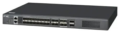 FXC FXCX9526F 20ポートSFP+ 4ポート10G/ 25G SFP28 2ポート40G QSFP+ 40ギガアップリンク L3管理機能付スイッチ（電源別売)