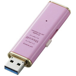 ELECOM MF-XWU364GPNL USBメモリー/ USB3.0対応/ スライド式/ 64GB/ ストロベリーピンク