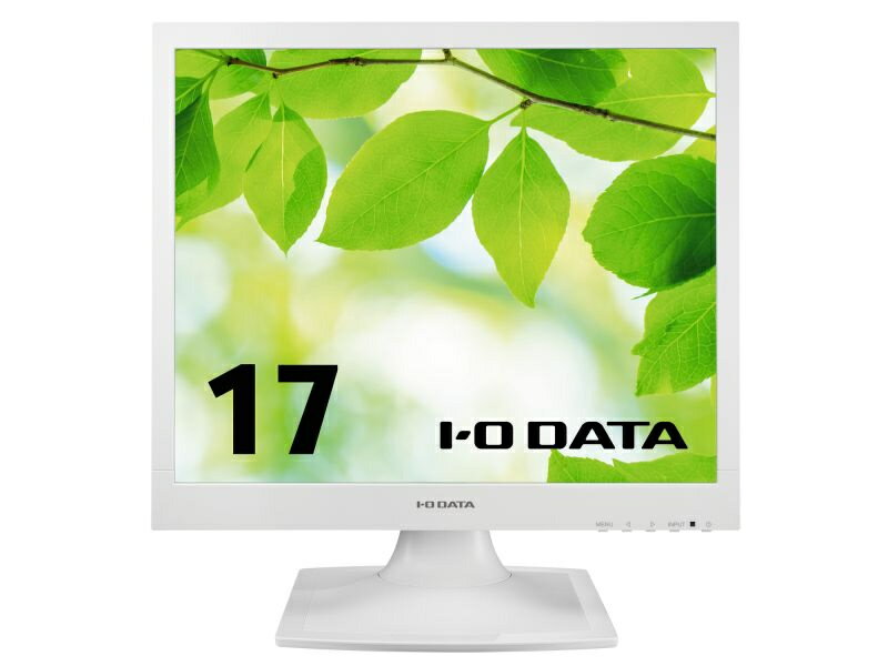 IODATA LCD-AD173SESW-A 液晶ディスプレイ 17型/ 1280×1024/ アナログRGB、DVI-D（HDCP対応）/ ホワイト/ スピーカー：あり