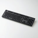 ELECOM TK-FDM106TBK 無線キーボード/ メンブレン式/ フルサイズ/ ブラック(2)