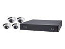 VIVOTEK INC.. ND9213P-D5-4 4ch ネットワークビデオレコーダー (ND9213P) 2MP ドームカメラ (FD9166-HN) 4...