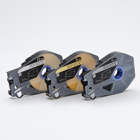 Canon 5062C002 ラベルテープカセット 9mm×30m 黄