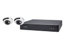 VIVOTEK INC.. ND9213P-D5-2 4ch ネットワークビデオレコーダー (ND9213P) 2MP ドームカメラ (FD9166-HN) 2台セット (2TB HDD)(3)