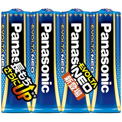 Panasonic LR6NJ/4SE 乾電池エボルタネオ 単3形 4本シュリンクパック Panasonic LR6NJ/4SE 乾電池エボルタネオ 単3形 4本シュリンクパック
