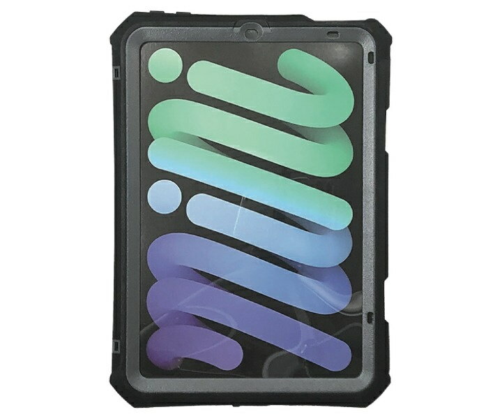 ブルー TBC-IPM6BL03SF 【耐衝撃・防塵防水】iPad mini 6、A17 Pro用 IP68ケース