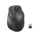 ELECOM M-XGL30DBSKBK マウス/ EX-G/ 2023年モデル/ 右手専用/ Lサイズ/ 無線2.4GHz/ 5ボタン/ 抗菌仕様/ 静音設計/ ブラック(2)