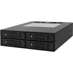ICY DOCK MB994SP-4S ICYDOCK　4 x 2.5インチSATA /SAS HDD/ SSD 搭載用リムーバブルケース　5.25インチベイサイズ