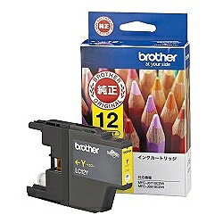 ブラザー LC12Y メーカー純正 インクカートリッジ （イエロー）