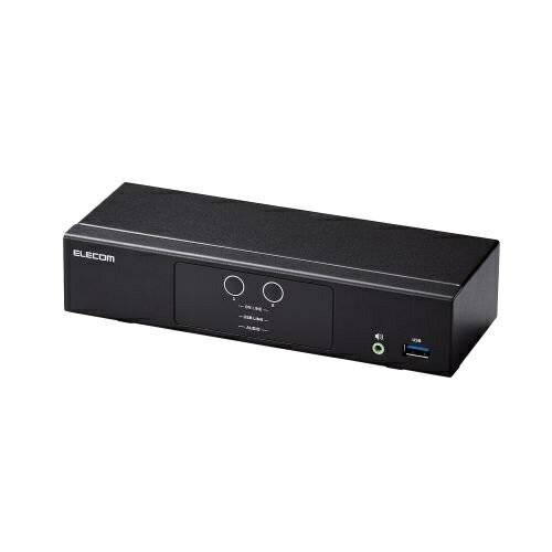 ELECOM KVM-NHUS2 パソコン切替器(KVM)/ HDM