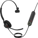 GNオーディオ 4093-419-279 Jabra コンタクトセンター用ヘッドセット USB-A 片耳 UC認定 コントロールユニット付「Jabra Engage 40 - (Inline Link) USB-A UC Mono」