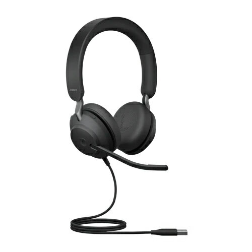 GNオーディオ 24189-999-999 Jabra USBヘッドセット USB-A 両耳 MS認定「Jabra Evolve2 40 SE USB-A MS Stereo」