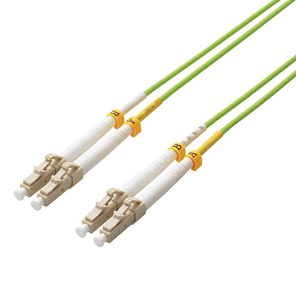 ELECOM OC-LCLC5/5 光ファイバーケーブル/ マルチモード/ 1G/ LC-LC/ 5m
