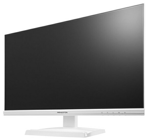 プリンストン PTF-B241W-WH 100Hz ADSパネル採用 23.8型ワイドカラー液晶ディスプレイ/ 1920×1080/ D-Sub、HDMI/ ホワイト/ スピーカー：あり