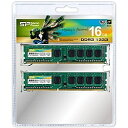 シリコンパワー SP016GBLTU133N22 メモリモジュール 240Pin DIMM DDR3-1333(PC3-10600) 8GB×2枚組 ブリスターパッケージ(2)