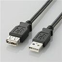 ELECOM U2C-E10BK USB2.0準拠 延長ケーブル Aタイプ/ 1.0m(ブラック)(2)