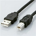 ELECOM USB2-ECO50 EU ABタイプ/ RoHS指令準拠USBケーブル ABタイプ/ 5.0m(ブラック)