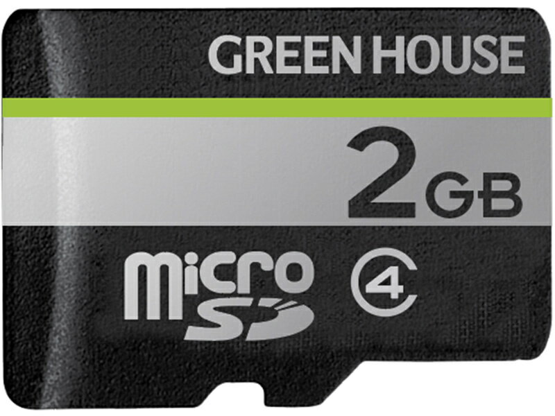 GREEN HOUSE GH-SDM-D2G microSD 饹4 2GB