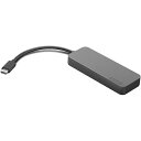 レノボ・ジャパン 4X90X21427 USB Type-C - USB Type-A ハブ(USB Type-A 4ポート搭載)(2)
