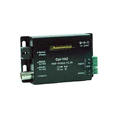 ジョブル VAD-H102A.TC.35 AHD/ HD-TVI/ HDCVIコンポジット映像用1映像+RS232C+RS485光ファイバー伝送 送信器