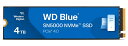 アップル専門店「PLUSYU楽天堂」で買える「WESTERN DIGITAL 0718037-898384 内蔵SSD 4TB WD Blue SN5000 (読取り最大 5500MB/ 秒 M.2-2280 NVMe WDS400T4B0E」の画像です。価格は76,593円になります。