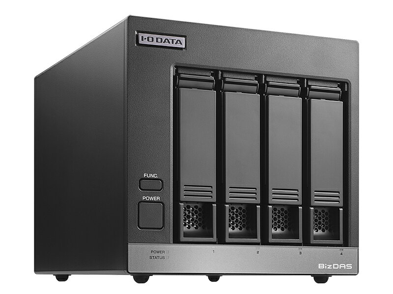 IODATA HD4-UTN48 ˡ͸ 5ǯݾ USB 5Gbpsб/ 4ɥ饤ܡRAID 0/ 5/ 10б˳HDD 48TB