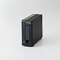 ELECOM NSB-5A1T1BL LinuxNAS/ 1Bay/ 1TB/ NetStor5シリーズ