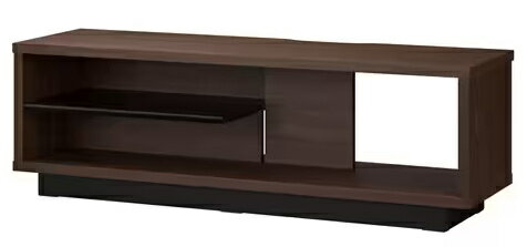 アイリスオーヤマ OTS-100SR-WN/B オープンテレビ台 スタンダードタイプ 幅約100cm ウォールナット/ ブ..