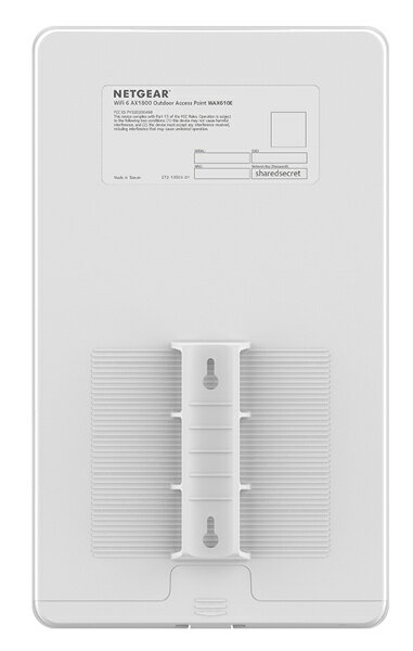 NETGEAR WAX610Y-100EUS AX1800 Insight アプリ＆クラウド 屋外向けワイヤレスアクセスポイント