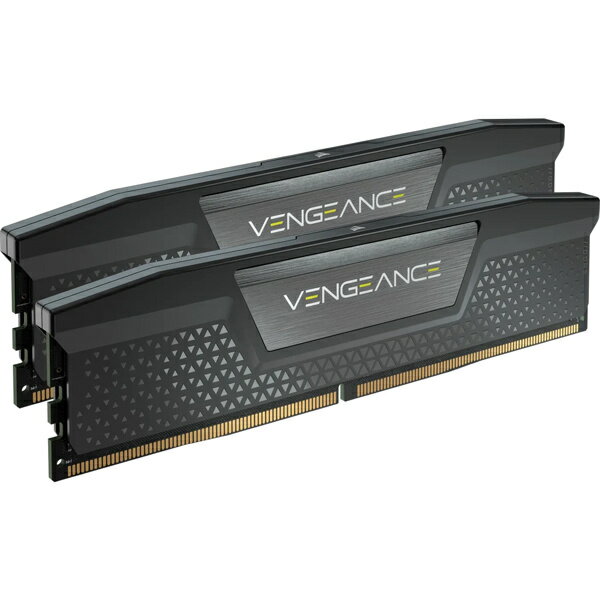 コルセア(メモリ) CMK64GX5M2X6800C32 DDR5 6800MT/ s 64GB(32GBx2) UDIMM 32-40-40-96 XMP 3.0 VENGEANCE DDR5 Black 1.45V