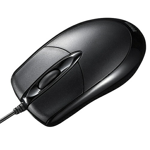 サンワサプライ MA-130HUBK 有線光学式マウス(ブラック)