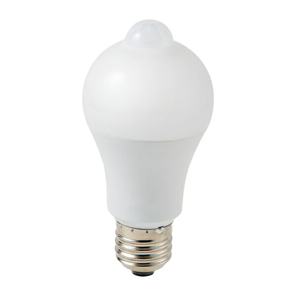 ELPA LDA8L-G-G5110PIR センサー付きLED電球 60W 電球色相当