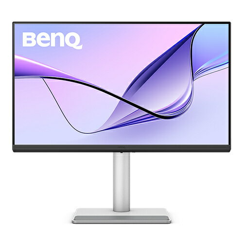 BenQ MA270U Mac向け 液晶ディスプレイ 27型/ 3840×2160/ HDMIx2、USB Type-C 90W給電/ シルバー/ スピーカー付(3Wx2)/ IPS/ Display P3 95%/ VESA DisplayHDR 400/ 高さ調整/ ピボット/ HUB