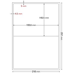 ���ΰ��� LDW2IB �����ȥ��åȥ�٥� A4�� 2����(1������500������)
