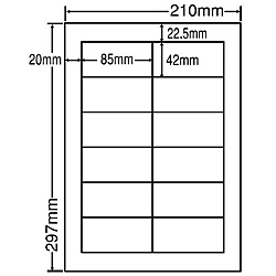 シートカットラベル A4版 12面付(1ケース500シート) 詳細スペック タイプ専用紙 サイズ(規格)A4 入数500シート/ケース 白色度80% GPN(グリーン購入ネットワーク)登録