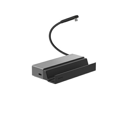 BenQ beCreatus GR10 7-in-1 USB4 モバイルドック (USB Type-C/ HDMI 2.1) HDMI2.1ポート搭載 最大4K 120Hz/ 8K 60Hz HDR10 10Gpsデータ転送 2.5GbE LAN 100Wパススルー給電