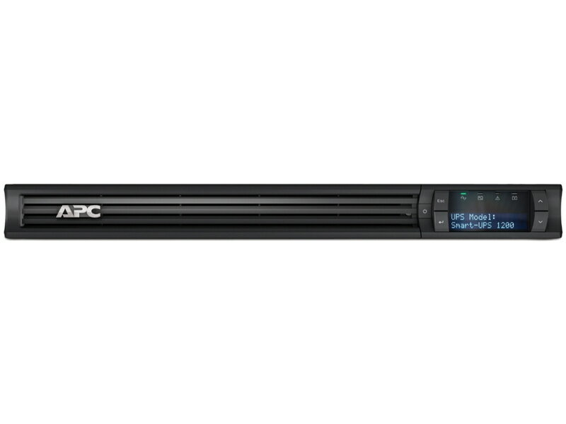 シュナイダーエレクトリック SMT1K2RJ1U7W APC Smart-UPS 1200VA RM 1U LCD 100V 7年保証