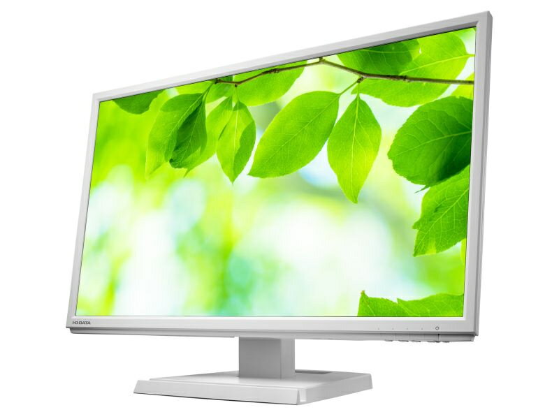 IODATA LCD-DF221EDW-A-AG ワイド液晶ディスプレイ 21.5型/ 1920×1080/ アナログRGB、HDMI、DisplayPort/ ホワイト/ スピーカー：あり/ 「5年保証」/ 抗菌モデル