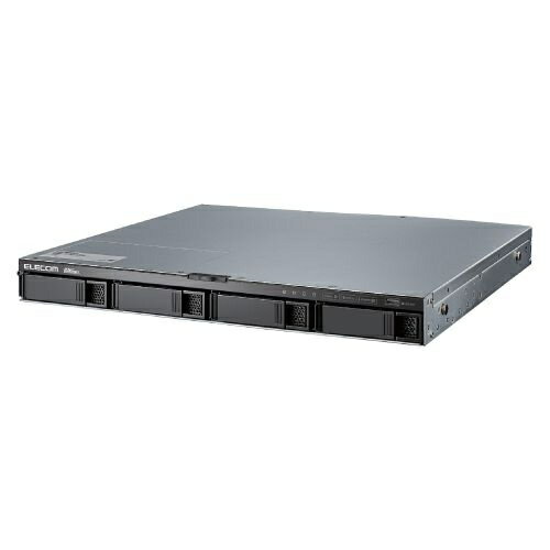 ELECOM NSB-74R08TS22 Windows Server IoT 2022 for Storage搭載NAS/ Atom/ スタンダード/ 1U/ 8TB