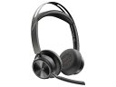 HP 9T9J6AA#AC3 Poly Voyager Focus 2 USB-Cドングル付 +USB-A 変換アダプタ付 充電スタンド付 両耳 ワイヤレスモデル ノイズキャンセリングマイク搭載 Microsoft Teams認定モデル