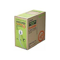 ELECOM LD-CT6/BU300/RS EU RoHS指令準拠 CAT6対応 LANケーブル 300m/ リール巻(ブルー)