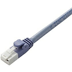 ELECOM LD-GPT/BU20 LANケーブル/ CAT6準拠/ 爪折れ防止/ 2m/ ブルー