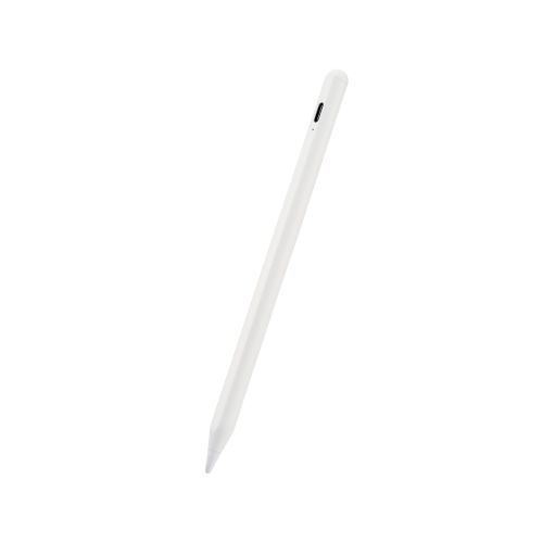 ELECOM P-TPACST04WH タッチペン/ スタイラス/ リチウム充電式/ 汎用/ USB-C充電/ ペン先交換可能/ ペン先付属なし/ ホワイト