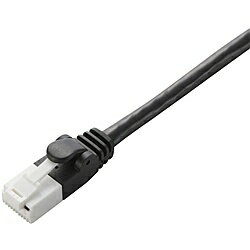 EU RoHS指令準拠 ツメ折れ防止LANケーブル(Cat6)/3.0m/ブラック ■Cat6準拠LANケーブルのスタンダードタイプです。 ■ツメ折れ防止プロテクターと屈曲に対する耐久性が高い素材のコネクターを採用したダブル構造で、ツメが折れにくいLANケーブルです。 ※1000回の屈曲検査に合格(エレコム社検証) ■ツメ折れによるケーブルの脱落を防止し、長期にわたってしっかりとLANポートに固定することができます。 ■カラー:ブラック ■インターフェイス:RJ-45コネクター ■環境配慮事項:EU RoHS指令準拠(10物質) ■規格:Cat6準拠(10BASE-T/100BASE-TX/1000BASE-T/1000BASE-TX対応) ■伝送速度:1Gbps ■伝送帯域:250MHz ■ケーブル長:約3m ※コネクター含まず ■ケーブル太さ:約5.5mm ■芯数:8芯 ■結線方式:ストレート結線 ■ヨリ対芯線(ツイストペアケーブル):○ ■シールド:無し(UTP仕様) ■十字介材:× ■外部シース(被膜)材質:PVC ■レングスマーク付:× ■導体構成:ヨリ線(26AWG) ■コネクタ有無:両端コネクター付 ■モールド加工コネクタ:○ ■スリムコネクタ:○ ■爪折れ防止カバー付コネクタ:○ ■ケーブル巻取り機能:× ■パッケージ形態:アルミ箔袋+ステッカー ■爪の折れないコネクタ:○ ■PoE:× 詳細スペック 長さ3m 結線ストレート結線 色ブラック 端子RJ-45コネクター 規格Cat6準拠(10BASE-T/100BASE-TX/1000BASE-T/1000BASE-TX対応) 電気用品安全法(本体)非対象 電気用品安全法(付属品等)付属品等無し 電気用品安全法(備考)外部電源不要の為