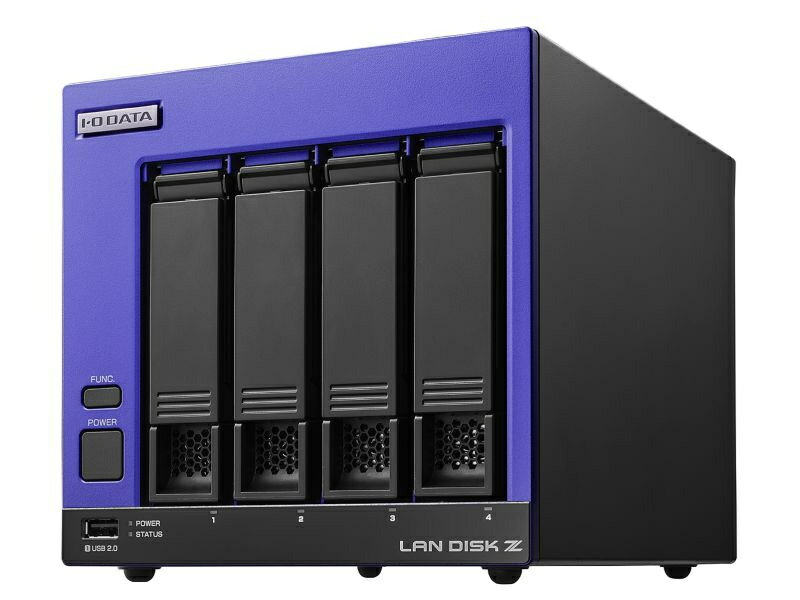 IODATA HDL4-Z22SI3B08 第12世代インテルCore i3搭載 4ドライブ法人向けWindows NAS 8TB