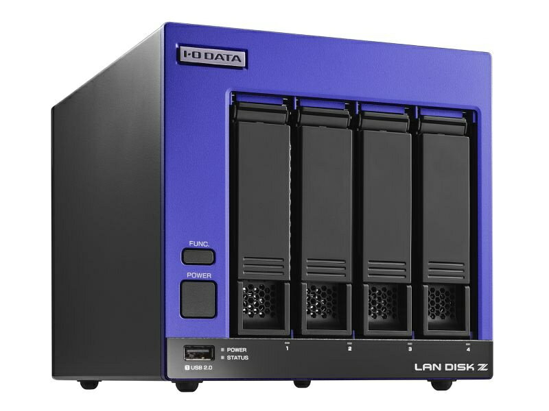 IODATA HDL4-Z22SI3B08 第12世代インテルCore i3搭載 4ドライブ法人向けWindows NAS 8TB