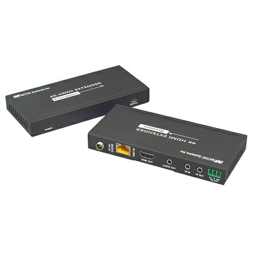 ラトックシステム RS-HDEX100-4K 4K60Hz対応 HDMI延長器(100m) ラトックシステム RS-HDEX100-4K 4K60Hz対応 HDMI延長器(100m)