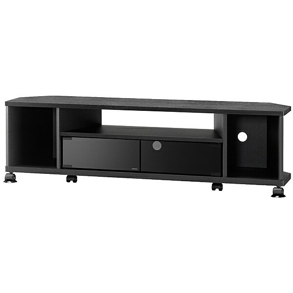 朝日木材加工 AS-KAD1200-B ホームシアターTVスタンド 52V用 ブラック
