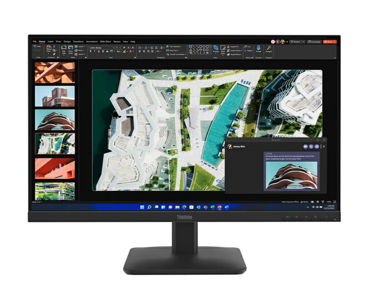 レノボ・ジャパン 64BEKAR1JP ThinkVision S27-4e (27型ワイド液晶ディスプレイ/ 1920×1080/ VGA、HDMI/ ブラック/ スピーカー：なし/ 3年間フル保証/ 広視野角IPSパネル採用)
